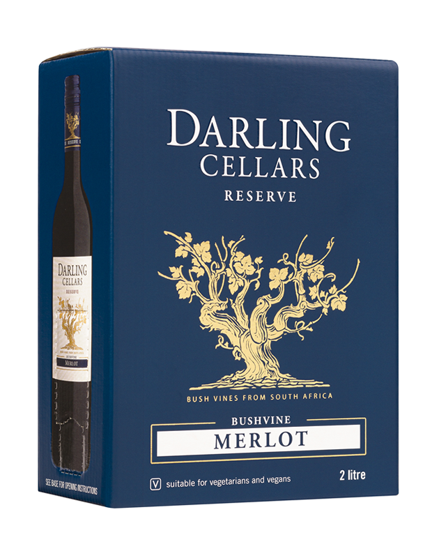 Darling Cellars Reserve Bushvine Merlot 2l Bag in Box