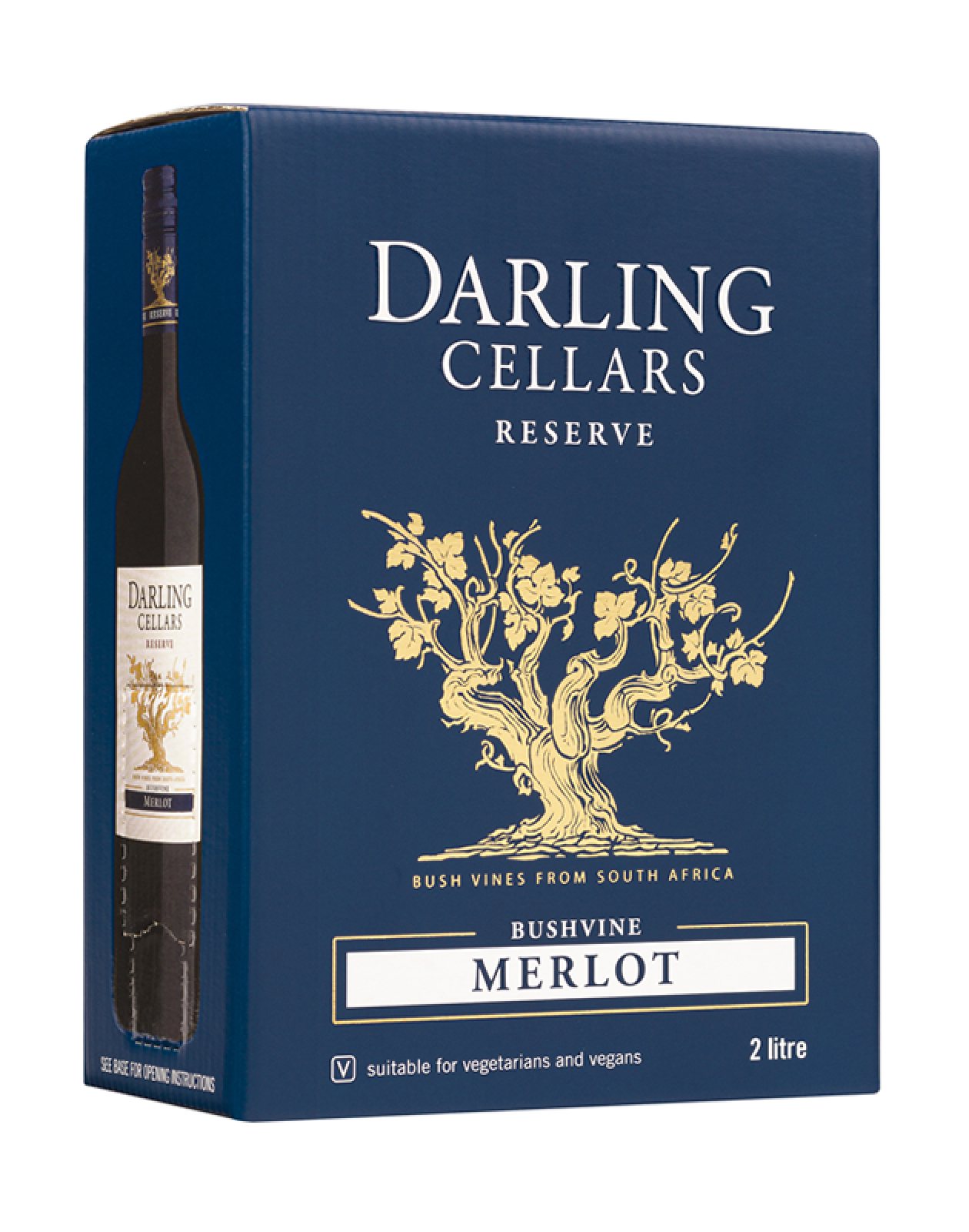 Darling Cellars Bushvine Merlot 2l Bag in Box Darling Cellars